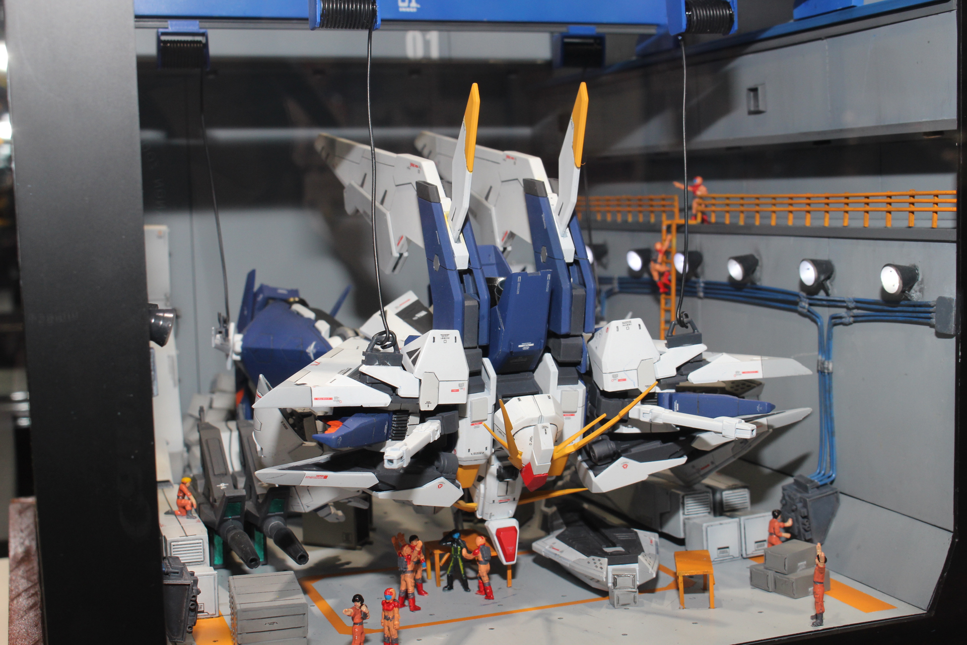 タイトル：Valiant／制作者：kosei／使用キット：HG 1/144 Ξガンダム