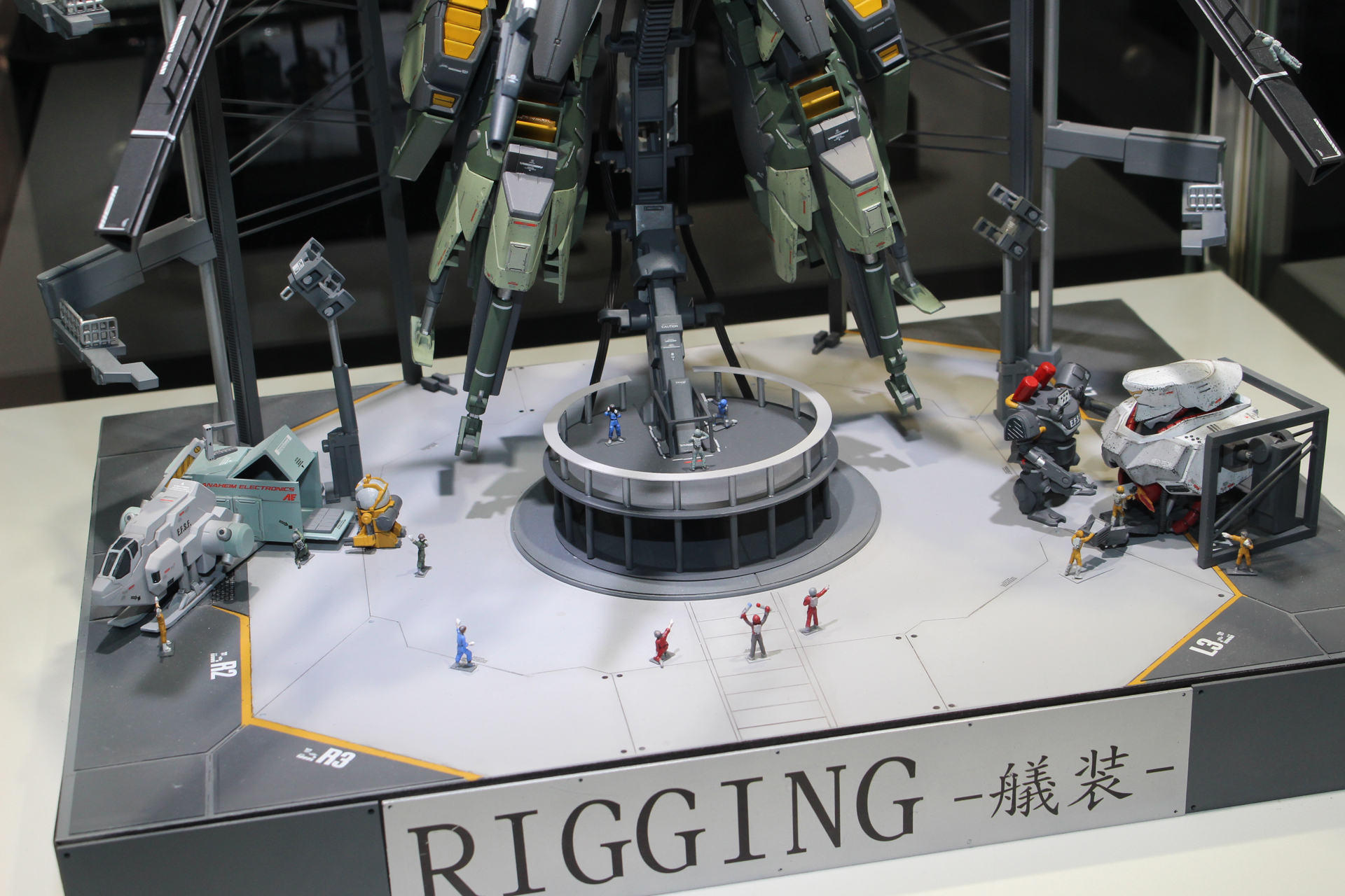 タイトル：RIGGING 艤装／制作者：morish / もりっシュ／使用キット：HG 1/144 スタークジェガン他