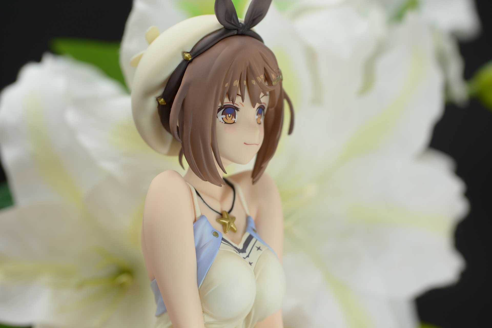 布や背景紙を配置