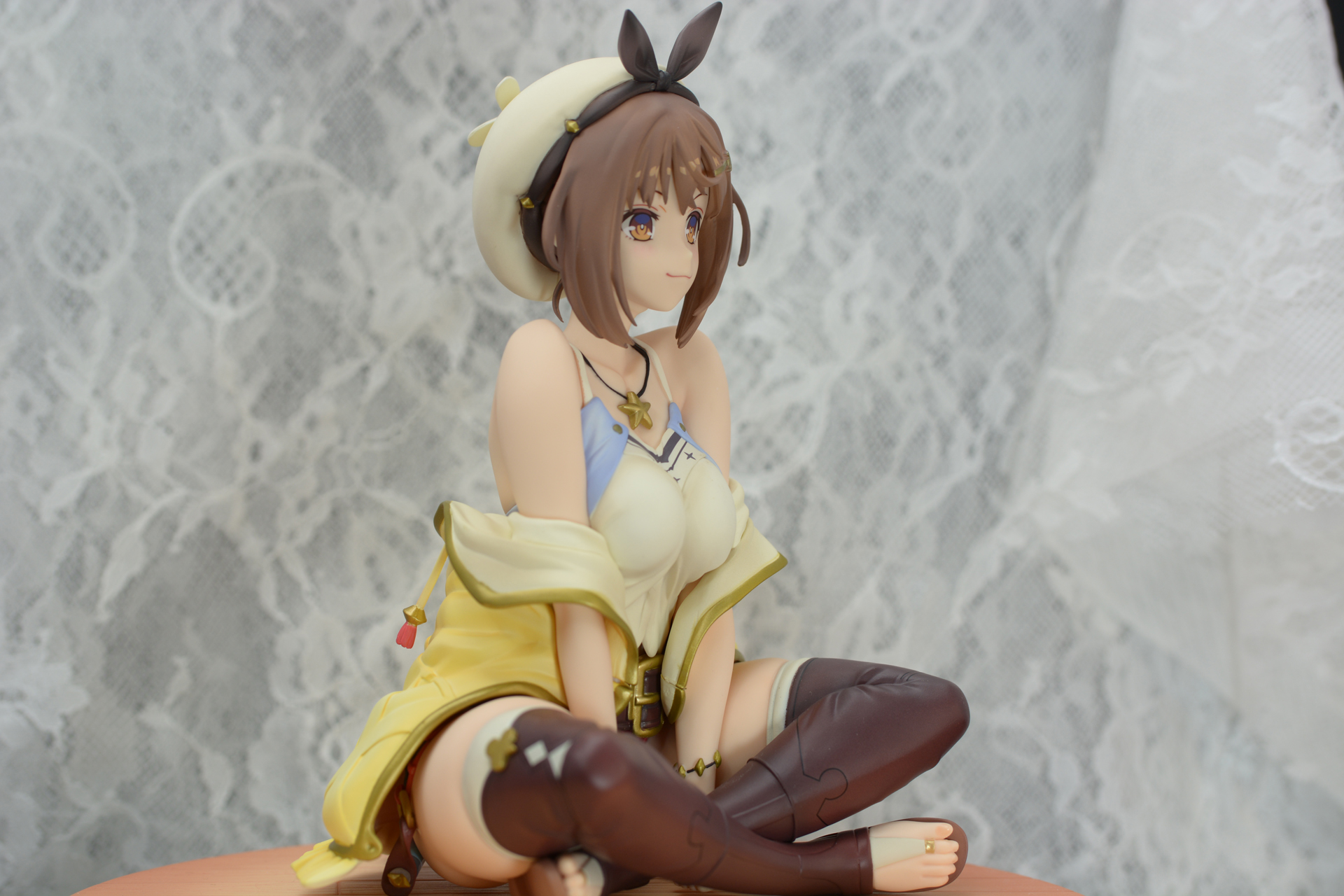 見ていてこちらもリラックスした気分にさせてくれるフィギュだ