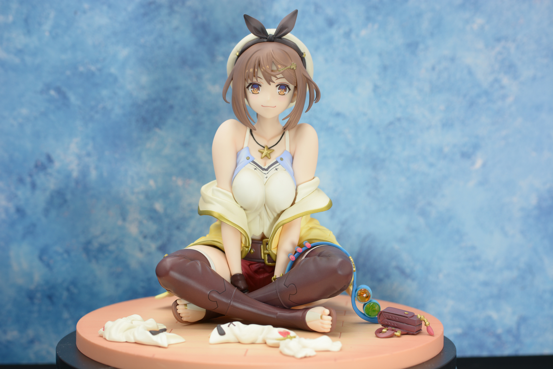 見ていてこちらもリラックスした気分にさせてくれるフィギュだ