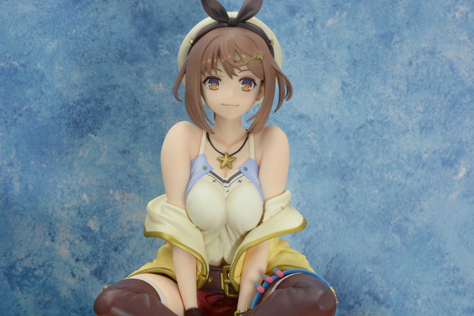 見ていてこちらもリラックスした気分にさせてくれるフィギュだ