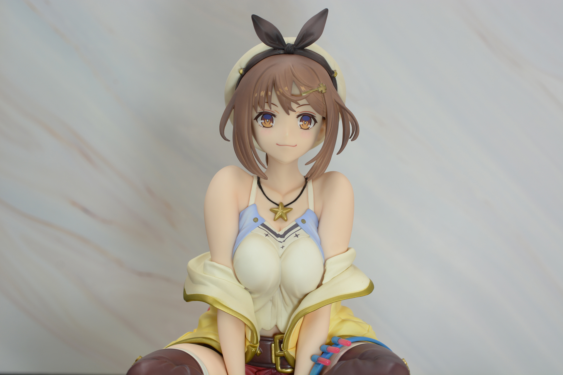 見ていてこちらもリラックスした気分にさせてくれるフィギュだ