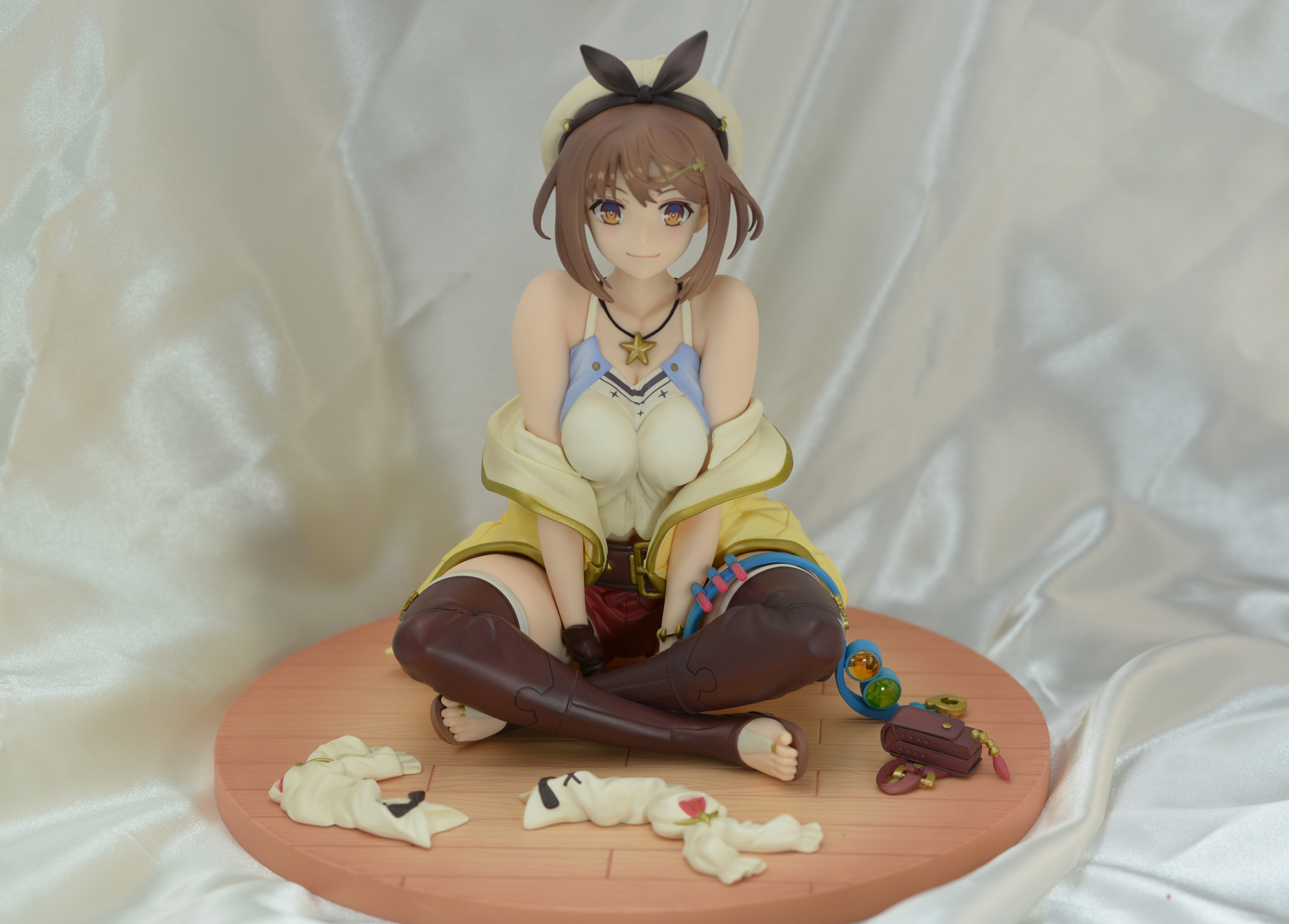 見ていてこちらもリラックスした気分にさせてくれるフィギュだ