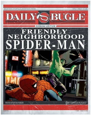 スパイダーマン」の新聞風ポスターコレクションガチャ第2弾が12月中旬