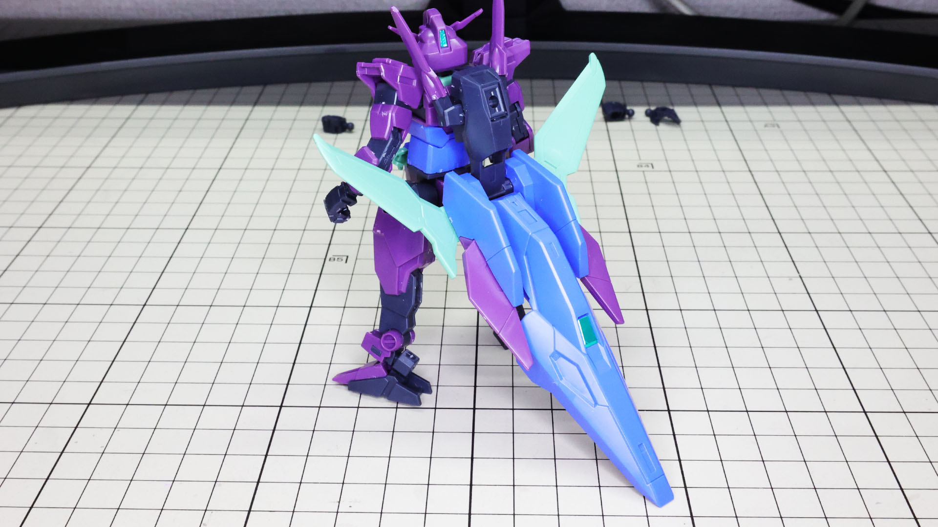 コアガンダムII＋とドッキング！ 大きさの対比が楽しい