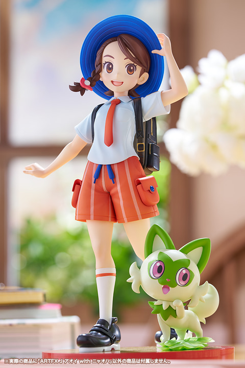 ポケモンSV」よりフィギュア「ARTFX J アオイ with ニャオハ