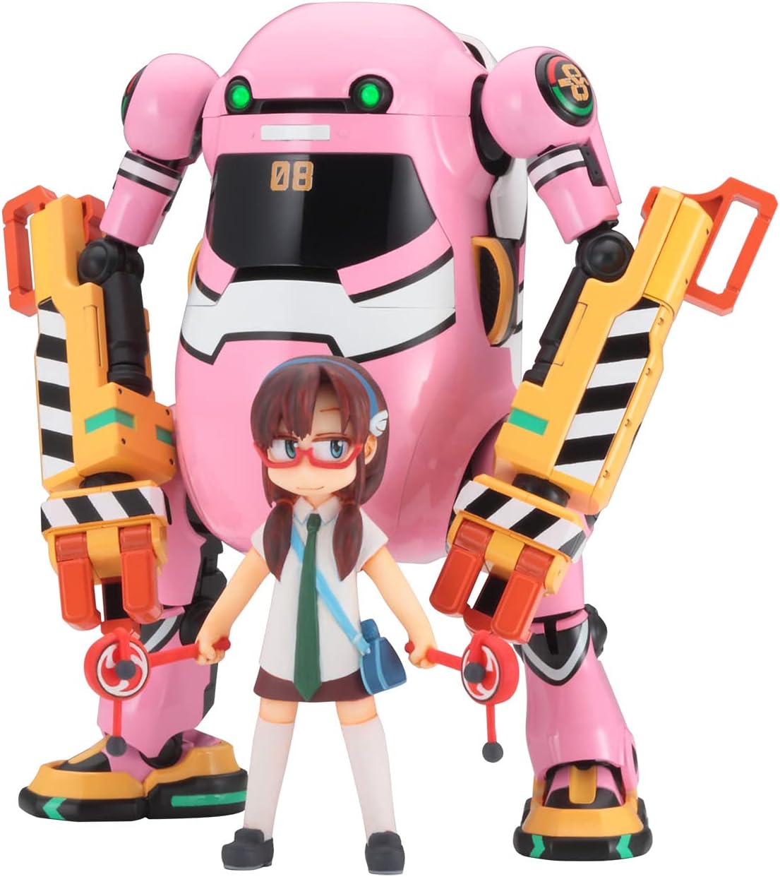 ハセガワ メカトロウィーゴ エヴァコラボシリーズ Vol.3 はちごうき(ぱわーあーむ)＋真希波・マリ・イラストリアス