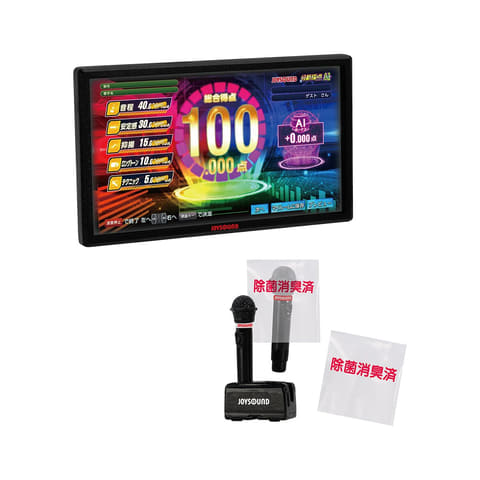 模型、カラオケ用TV カラオケルームが再現できるミニチュアフィギュア「カラオケ JOYSOUND