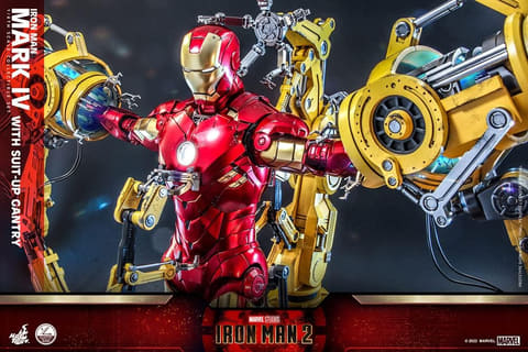 〈未展示品〉【クォーター】 アイアンマン・マーク４（パワードスーツ装着機付き） 未展示品〉【クォーター】 アイアンマン・マーク4（パワード