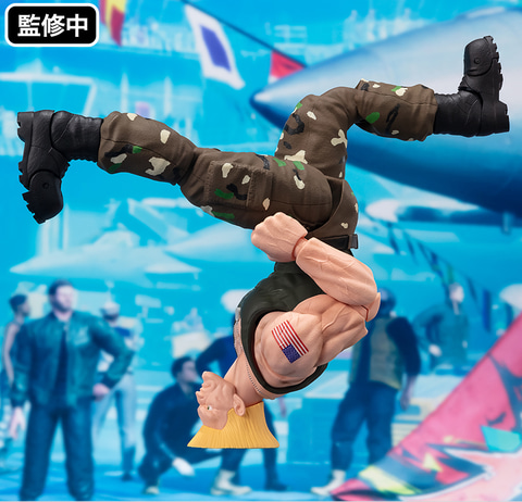 ストリートファイター」より「ガイル」がクラシックコスチュームでS.H.
