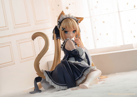 花園セレナ　フィギュア　Vtuber VTuber花園セレナさんを1/7スケールで立体化したフィギュアが