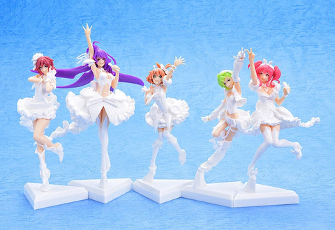 マクロスΔ」より純白衣装を着た「ワルキューレ」5人組の