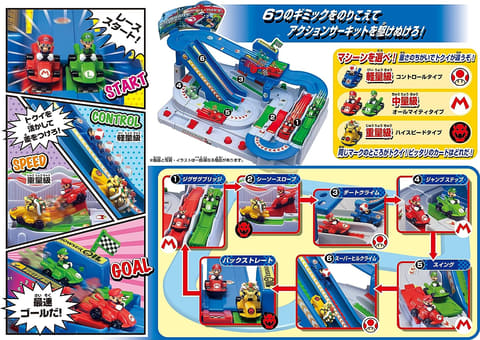 6種類のアクションギミック搭載「マリオカート レーシングDX」がAmazon