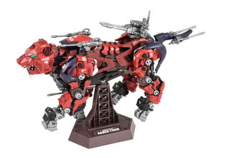 ゾイド40周年商品「AZ-05 SABER TIGER」2024年7月下旬発売。本日