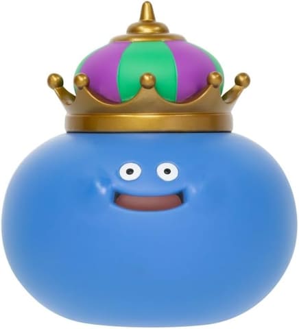 ドラゴンクエスト」のコマンドウィンドウ付きソフビフィギュア「キング