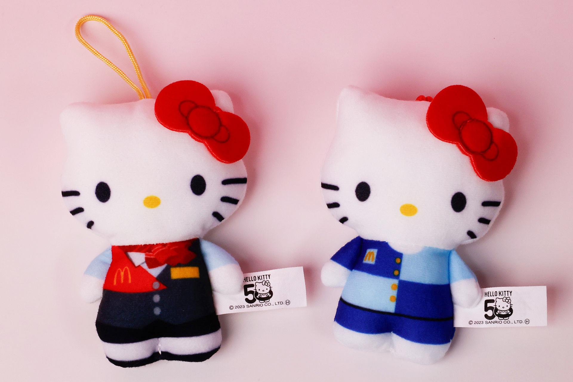 こちらは第2弾に登場するハローキティ。マクドナルドのユニフォームがモチーフになっている