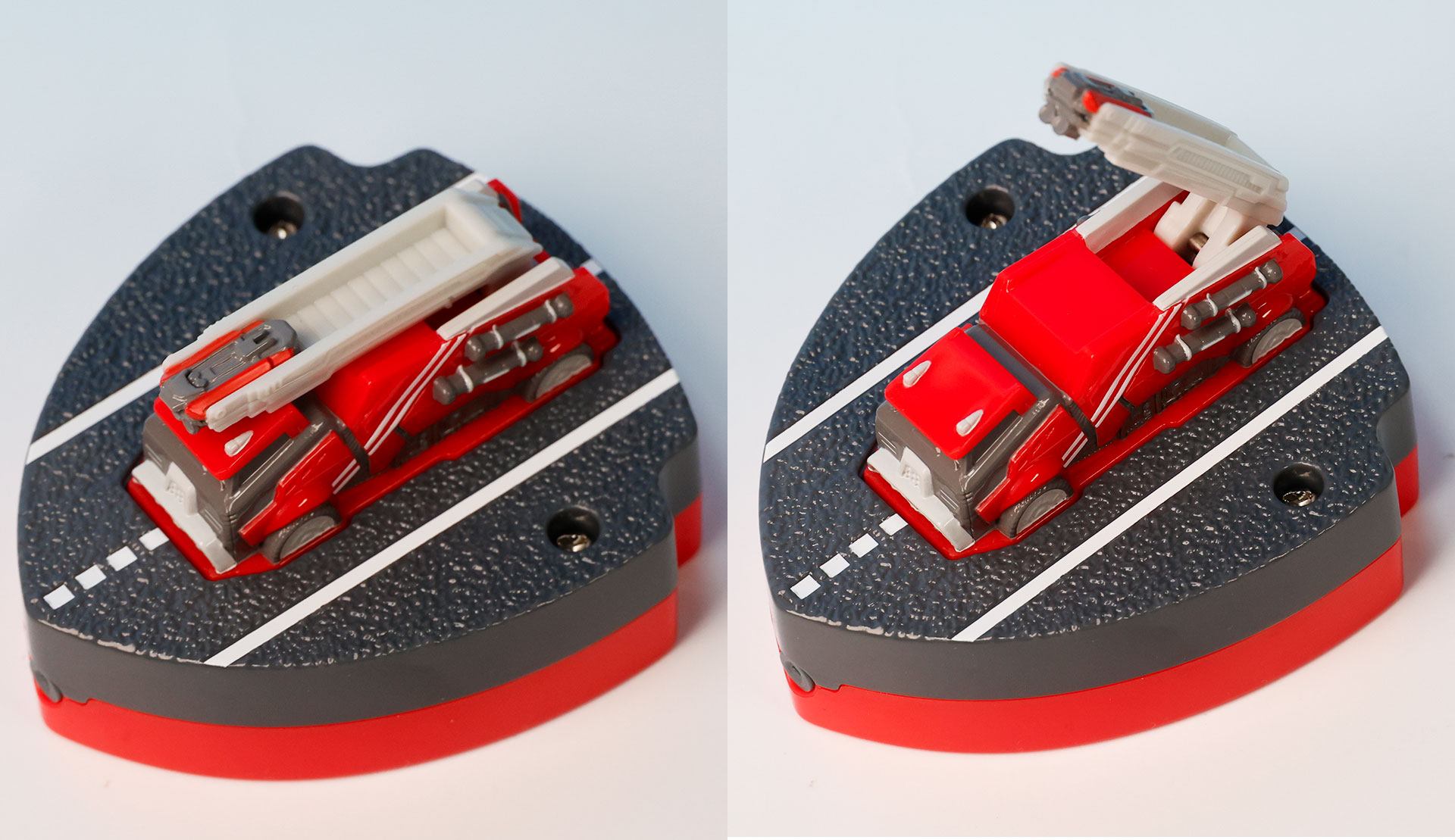 はしご部分は稼働して遊ぶこともできる