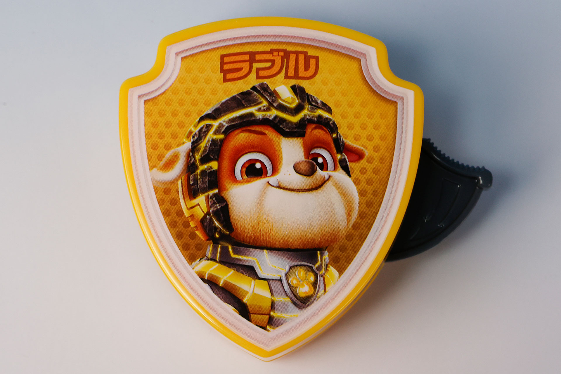 スピナーの表面に描かれているラブルのイラスト