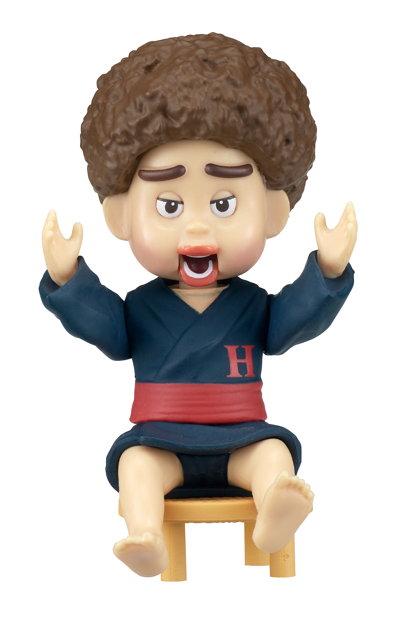 口と首と腕が可動