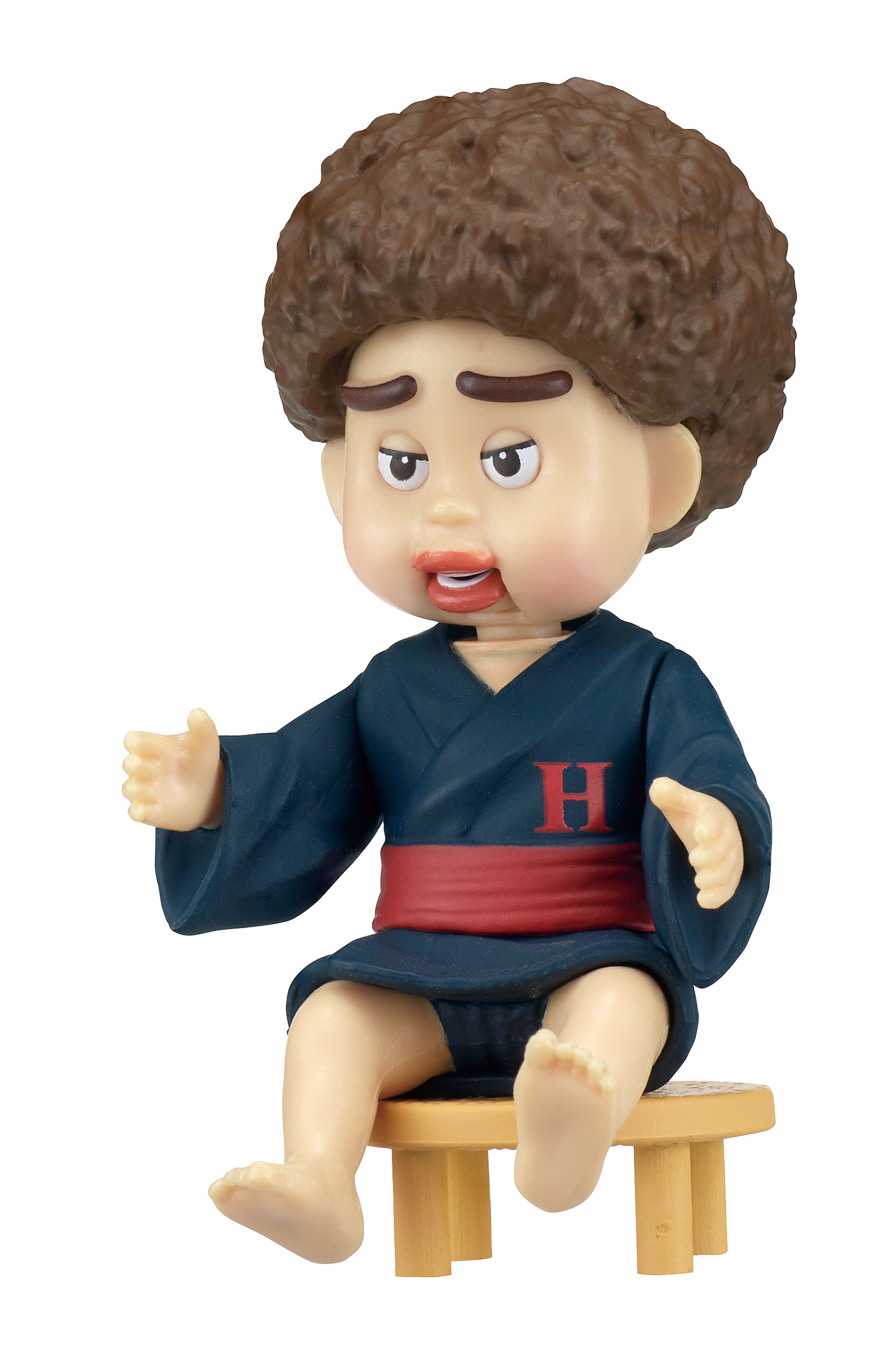 口と首と腕が可動