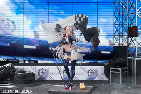 セクシーなレースクイーン姿で登場。「アズールレーン プリンツ