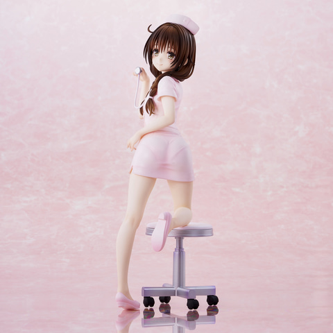 ToLOVEる　美柑　ナース　フィギュア ぴっちり張り付いたピンクのナース服は破壊力満点！『To LOVEる