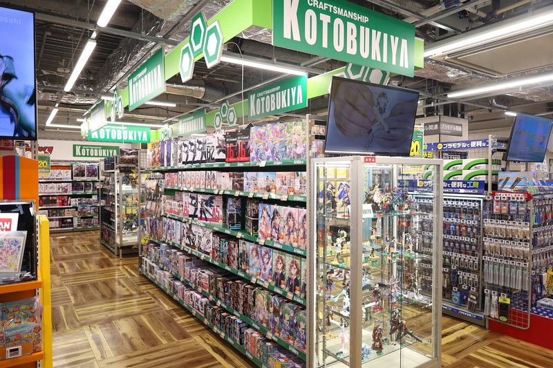 トレカコーナーは6階のアミューズメントフロアに用意されている