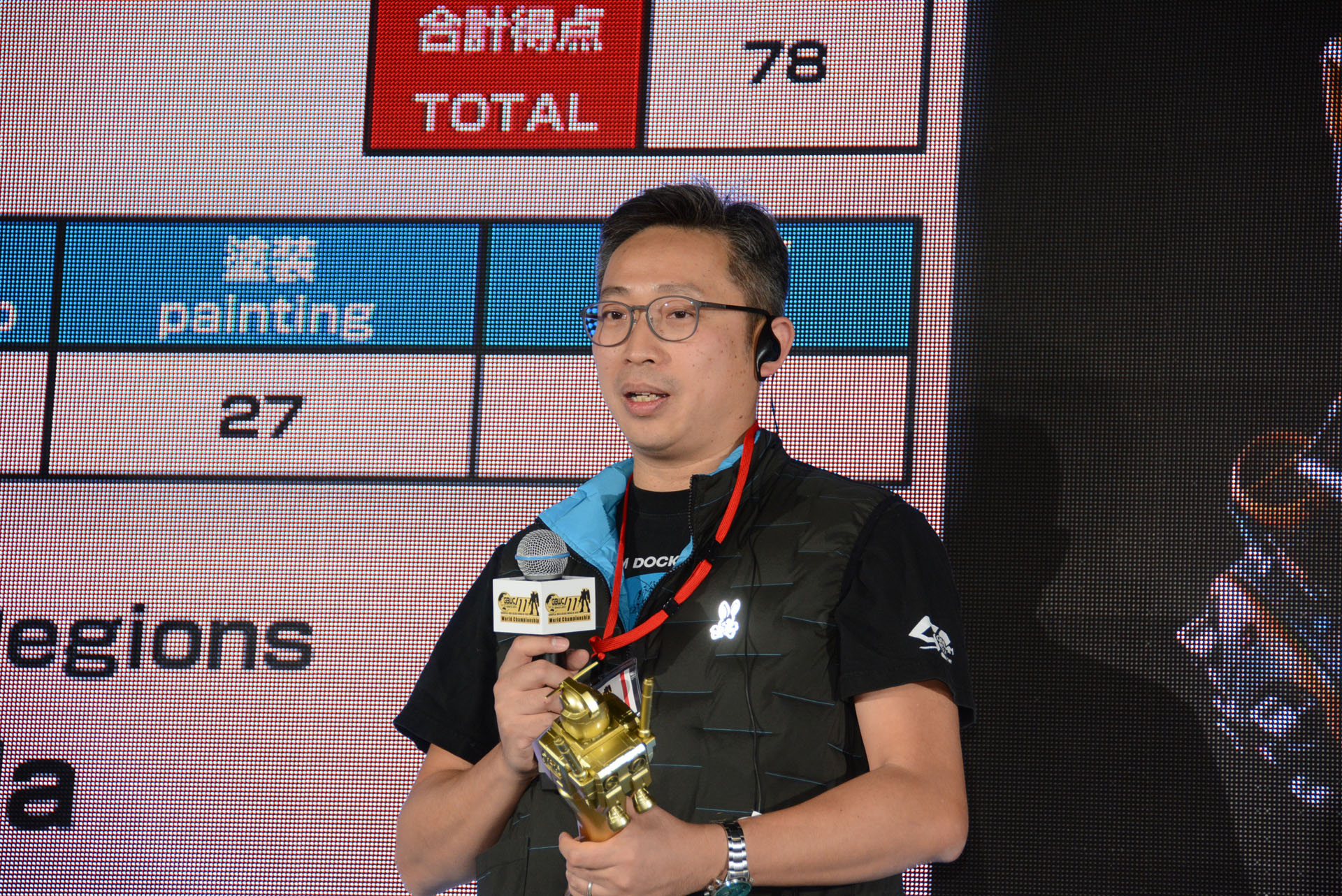 「O-21コース」優勝者カナダのサイモン・ラム氏