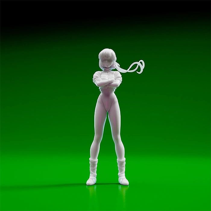 ホワイトカラーのタカヤノリコはそのまま飾って造形を楽しむもよし、肌のグラデーション塗装に挑戦してみても楽しいプラモデル