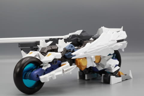 ミキシング塗装完成品 鉄槍騎士 美プラ ミキシング塗装完成品 鉄槍騎士