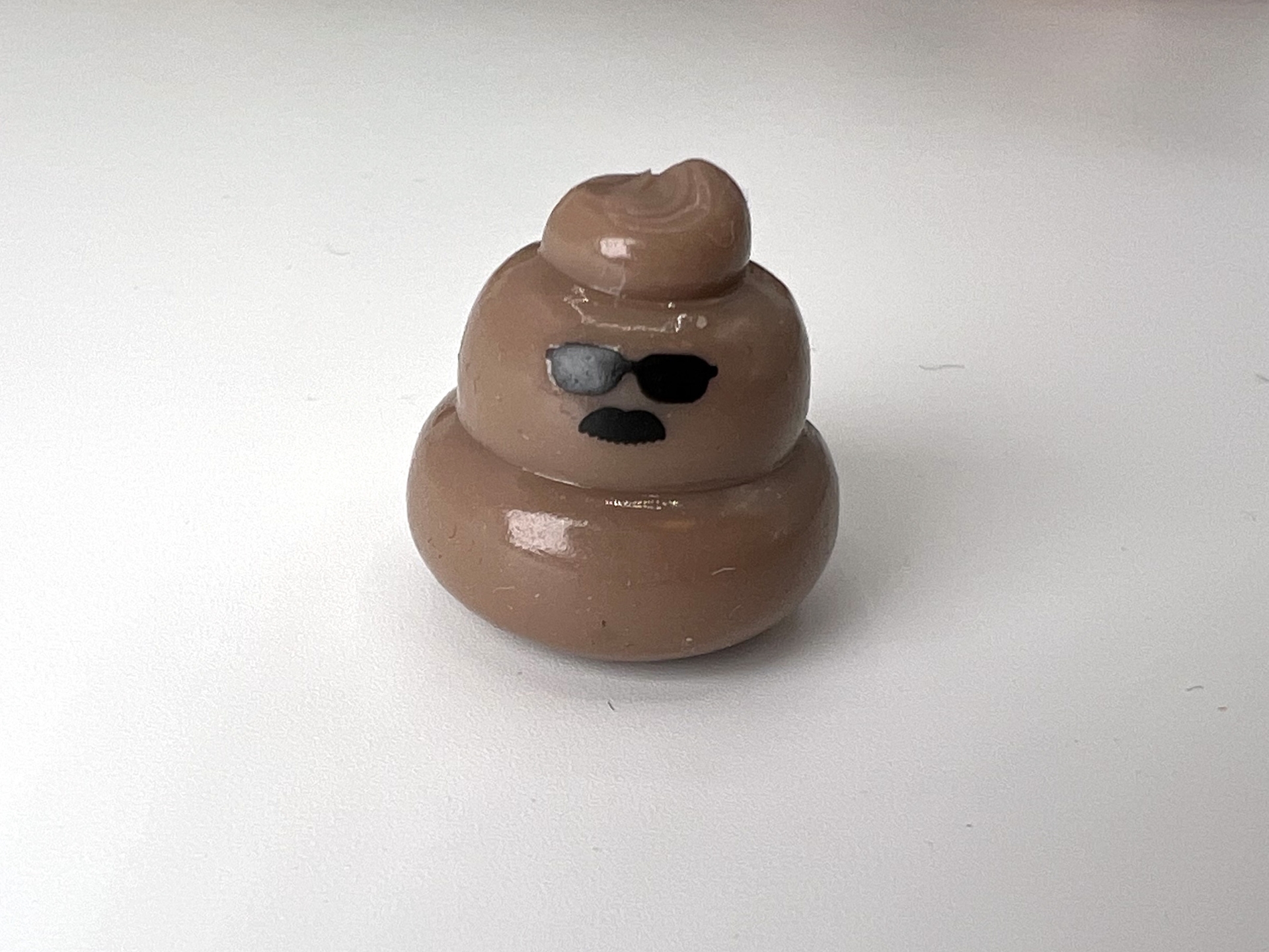 出てきた実際のうんち。思ったよりもかわいらしかった