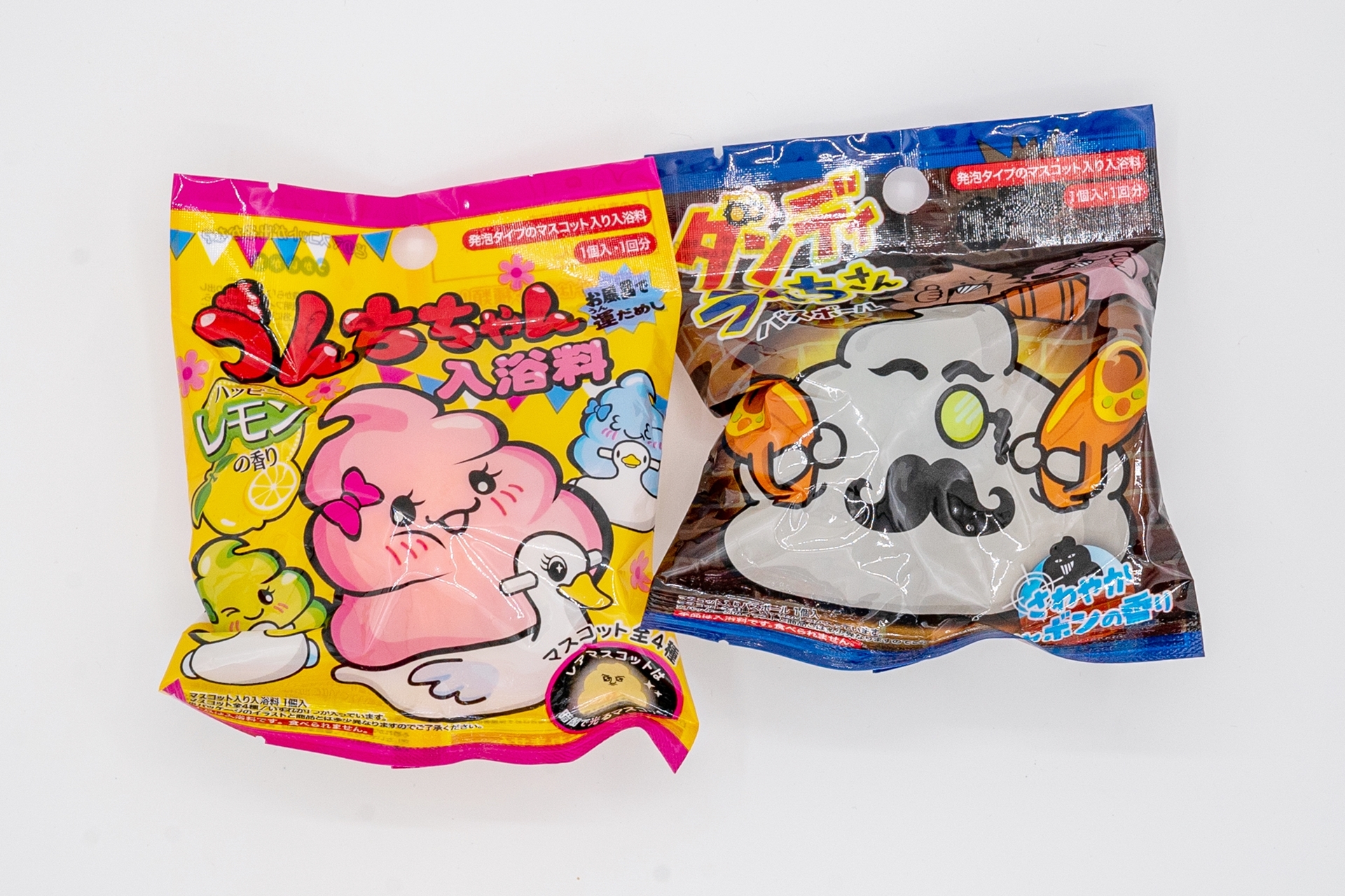 パッと見、普通の入浴剤に見えないパッケージ