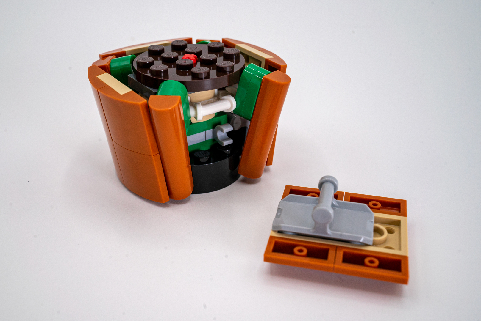 各ユニットの干渉範囲を変えることで円錐台になる仕組み