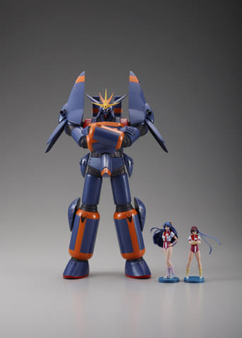トップをねらえ！　ガンバスター　海洋堂　特別限定バージョン　2体セット 海洋堂、「トップをねらえ！」よりガンバスターとヒロイン2人の