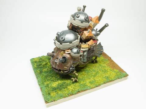 ジブリ作品の動くフィギュア「うごくハウルの城」レビュー - HOBBY Watch