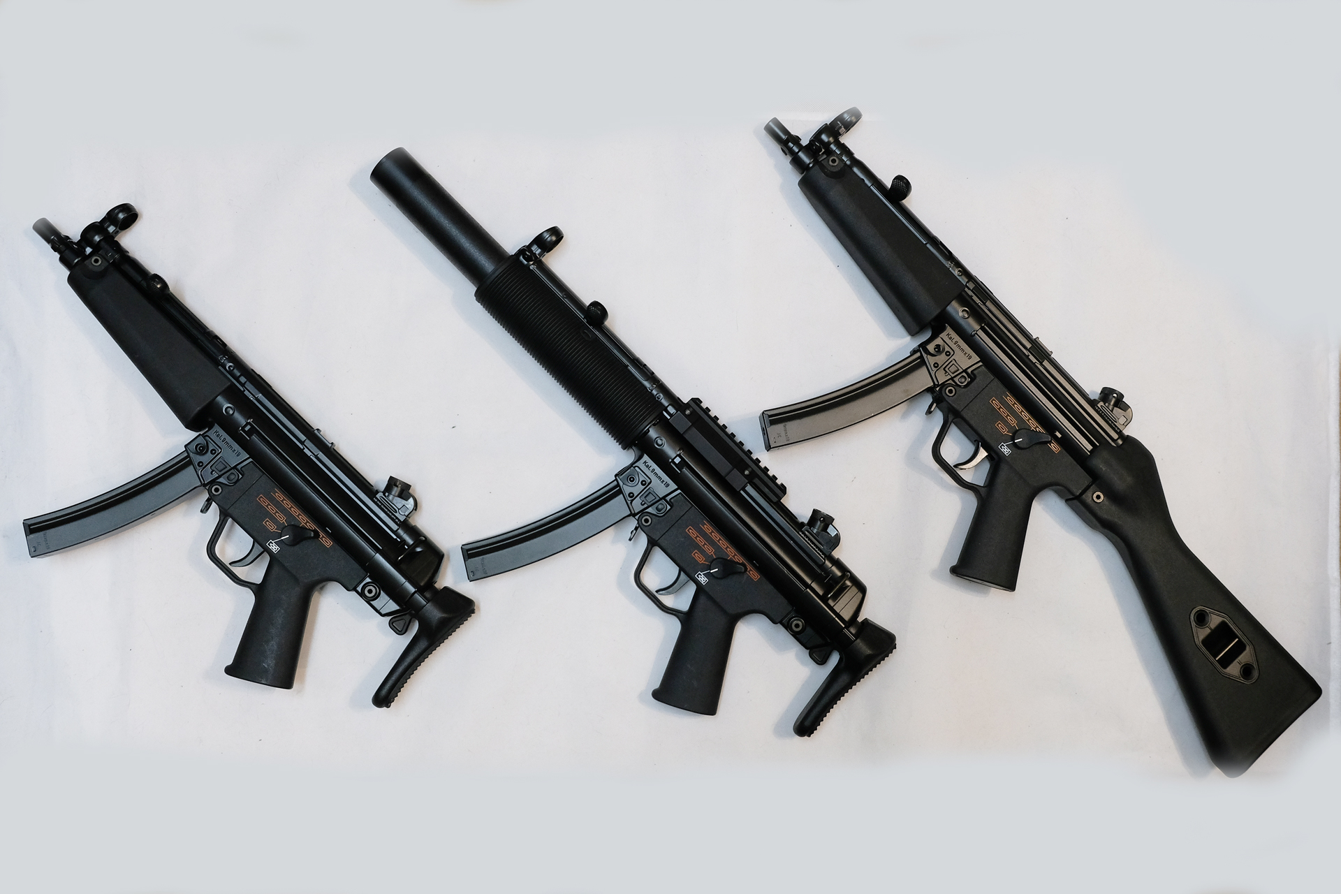 「M-SYSTEM」搭載の次世代電動ガンMP5シリーズ3種