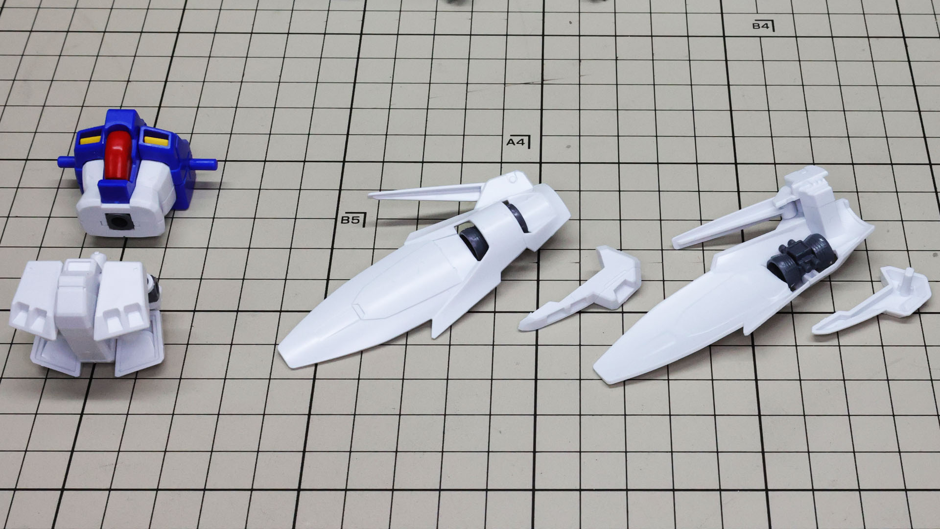 構成要素が組みあがりました