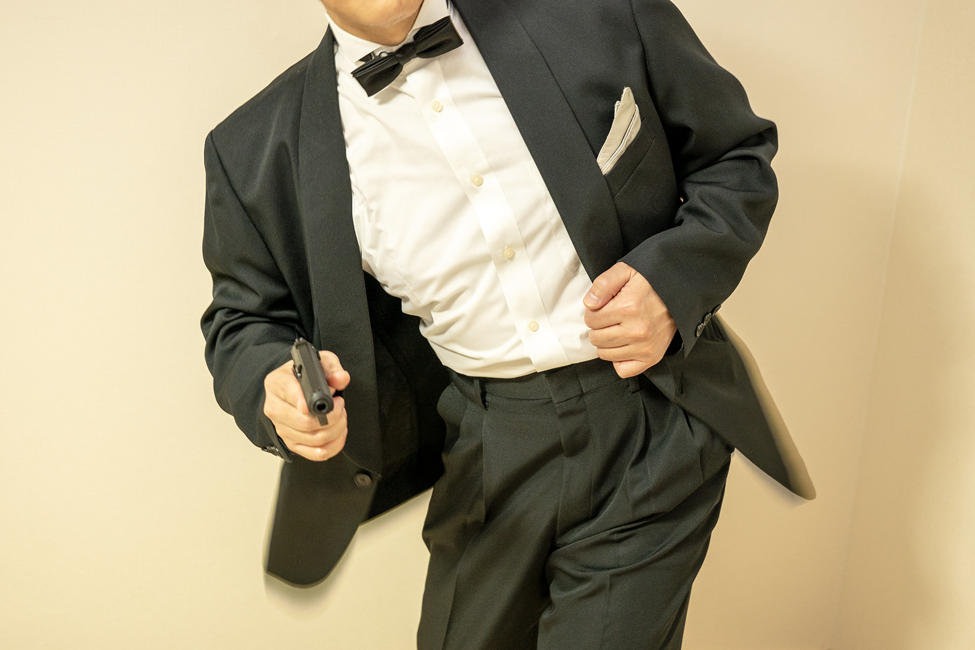 PPKはフォーマルな装いも似合う