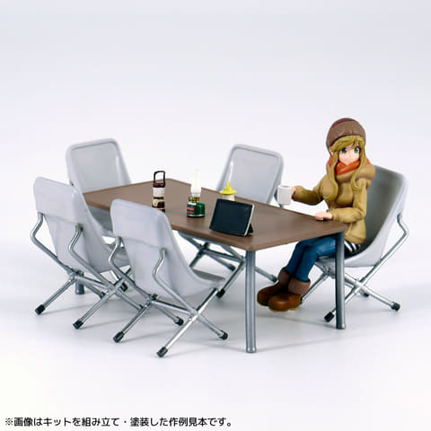 プラモデルキット「ARTPLA ゆるキャン△ キャンプセット」が2024年4月