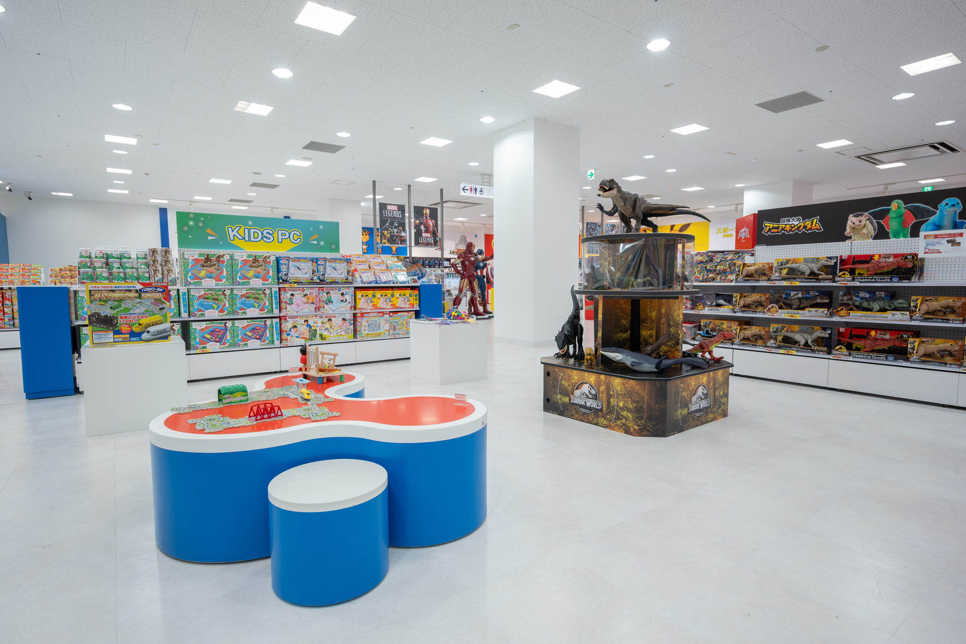 くつろげるスペースなども用意している