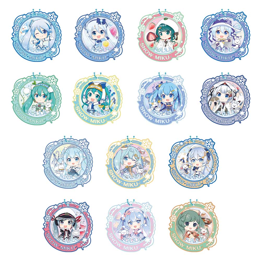 K賞：雪ミクオールスターズ ラバーチャーム