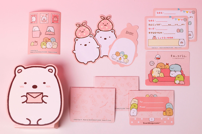 こちらが「しろくま」のキャラクターケースの中に入っているもの