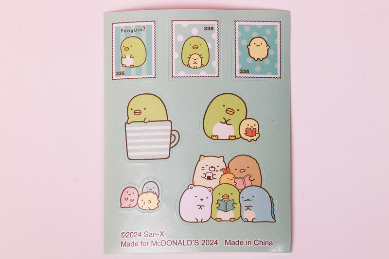 付属しているシールは、好きなところに貼って活用しよう