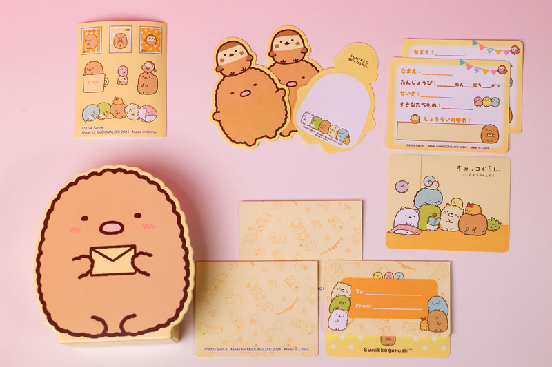 こちらが「とんかつ」のキャラクターケースの中に入っているもの