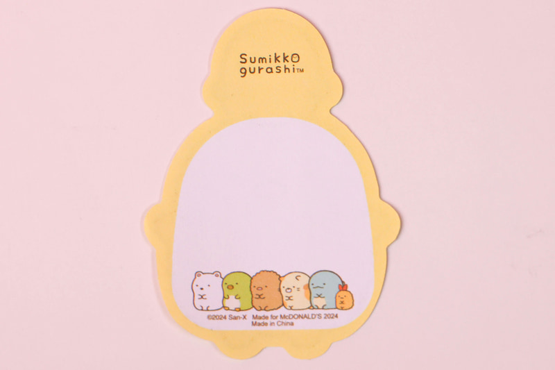 メモを書き込めるスペースにも、イラストが描かれている