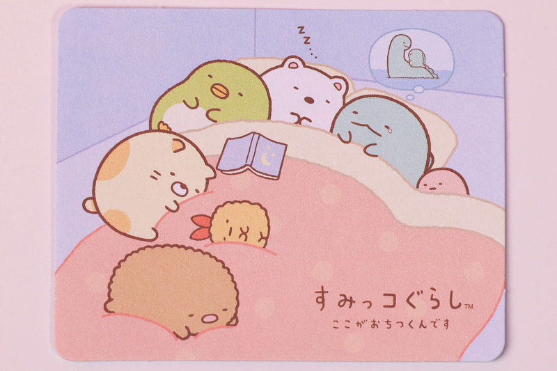 プロフィールカードに描かれているイラストは、キャラクターケースの内側のものと同じだ