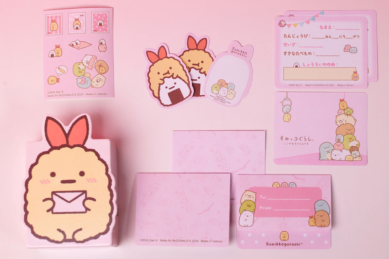 こちらが「えびふらいのしっぽ」のキャラクターケースの中に入っているもの