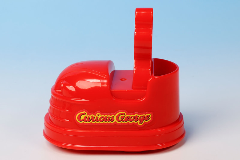 シールで再現された文字は、「おさるのジョージ」を英語表記にしたものだ