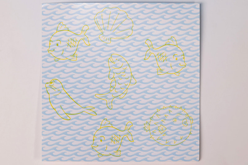 付属している海のシートの表面